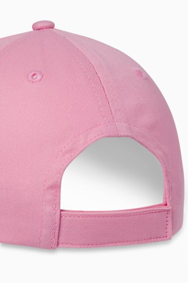 Copii - Patrula cățelușilor - set - șapcă de baseball și elastic de păr - 2 piese - roz