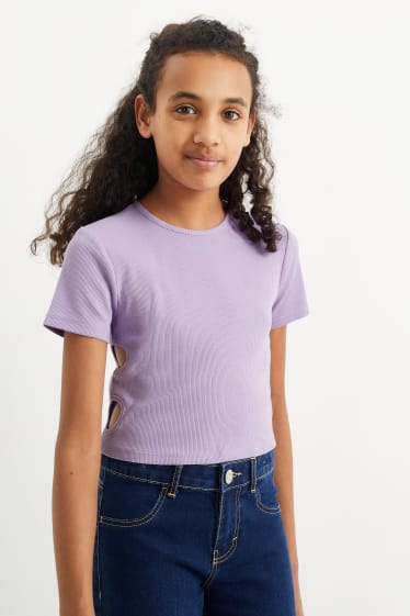 Enfants - T-shirt - violet clair
