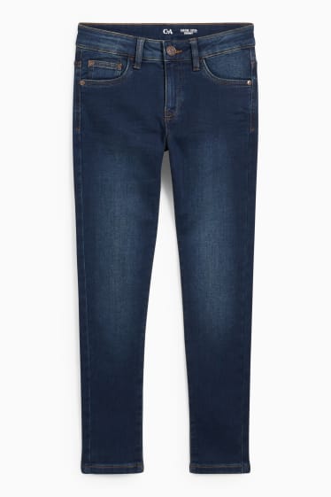 Kinder - Skinny Jeans - Jog Denim - dunkeljeansblau