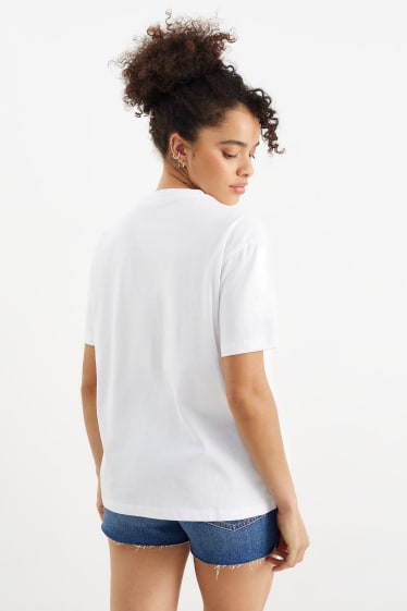 Donna - CLOCKHOUSE - confezione da 2 - t-shirt - bianco