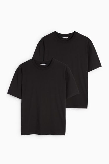 Ados & jeunes adultes - CLOCKHOUSE - Lot de 2 - T-shirt - noir