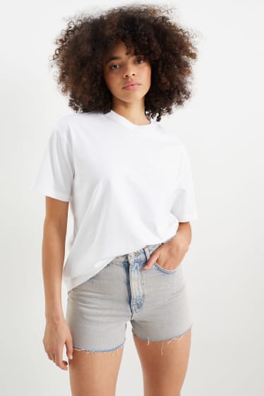 Jóvenes - CLOCKHOUSE - pack de 2 - camisetas - blanco / negro