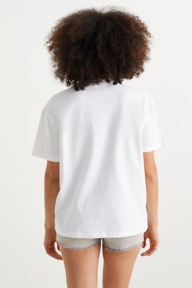 Adolescenți și tineri - CLOCKHOUSE - multipack 2 buc. - tricou - alb / negru