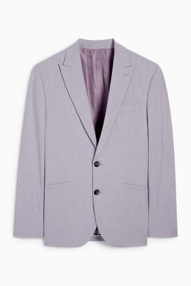 Hommes - Veste de costume - slim fit - Flex - 4 Way Stretch - violet