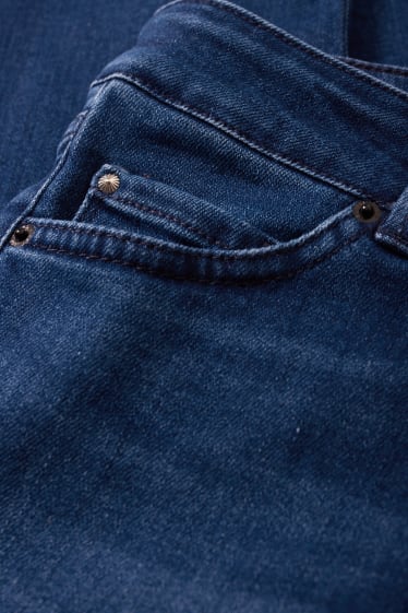 Dámské - Premium Denim by C&A - straight jeans - mid waist - LYCRA® - džíny - tmavomodré