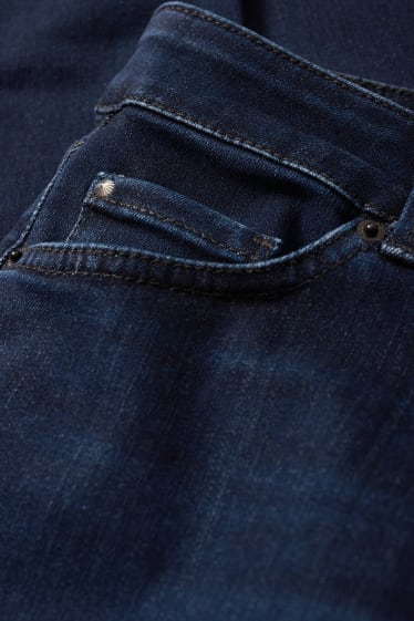 Dona - Premium Denim by C&A - straight jeans - mid waist- LYCRA® - texà blau fosc