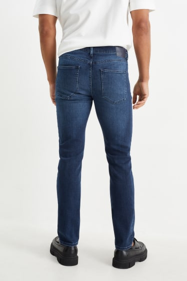 Hombre - Premium Denim by C&A - slim jeans - LYCRA® - vaqueros - azul oscuro