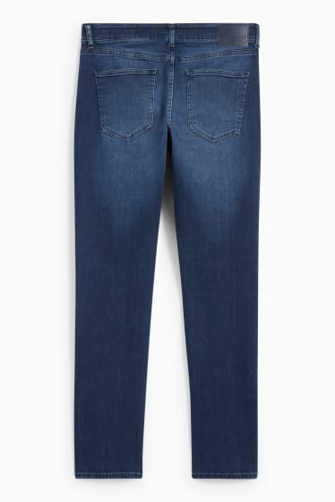 Heren - Premium Denim by C&A - slim jeans - LYCRA® - jeansdonkerblauw