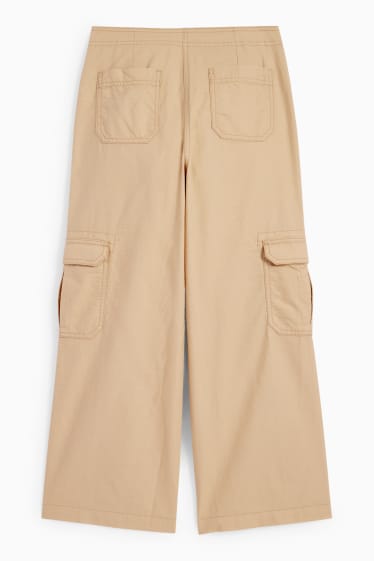Children - Cargo trousers - taupe