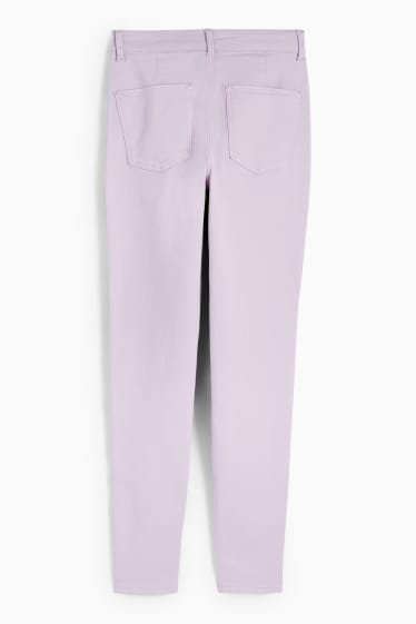 Dona - Jegging jeans - high waist - violeta clar