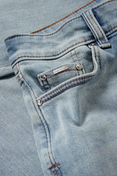 Dames - Bootcut jeans - mid waist - jeanslichtblauw