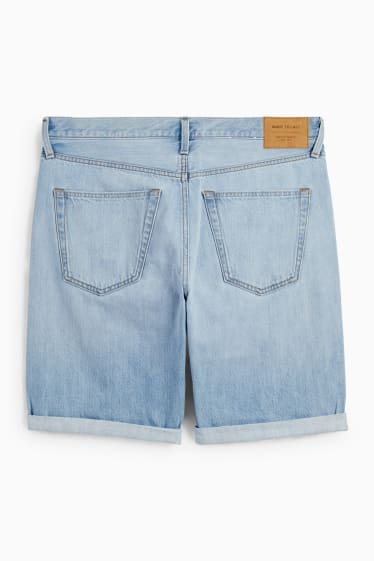 Herren - Jeans-Shorts - helljeansblau