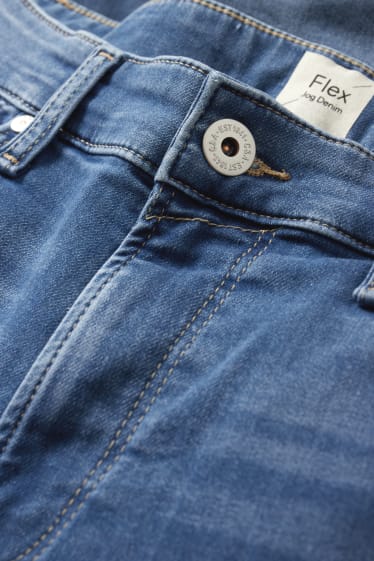 Bărbați - Pantaloni scurți de blugi - jog denim - LYCRA® - denim-albastru