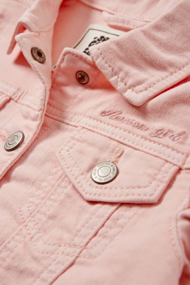 Bambini - Giacca di jeans - rosa