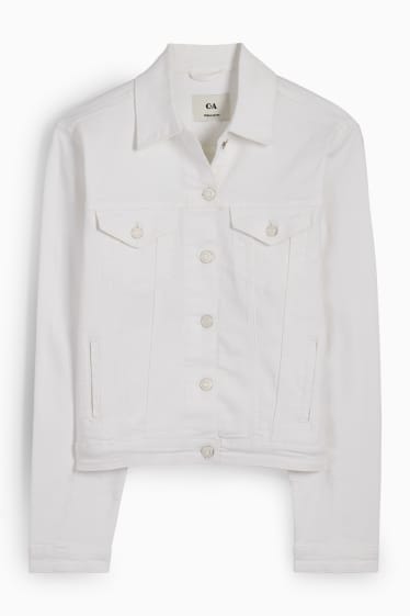 Femmes - Veste en jean - blanc