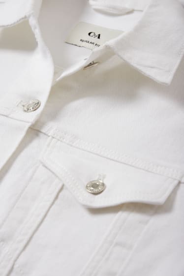 Femmes - Veste en jean - blanc
