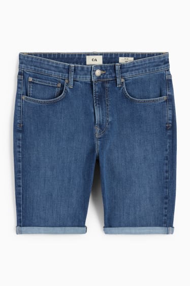 Hommes - Short en jean - LYCRA® - jean bleu