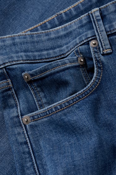 Hommes - Short en jean - LYCRA® - jean bleu