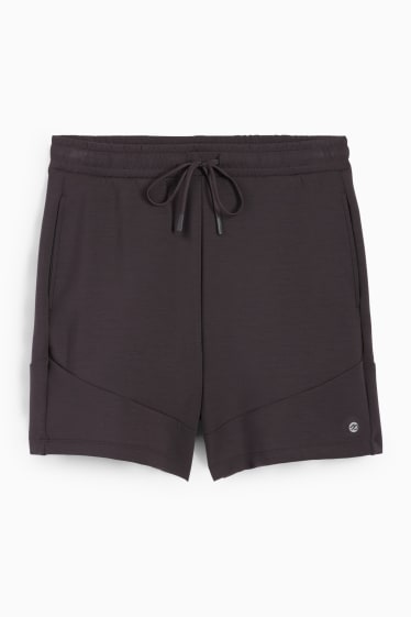 Mujer - Shorts deportivos funcionales - gris oscuro