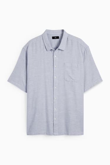 Hombre - Camisa - regular fit - Kent - azul