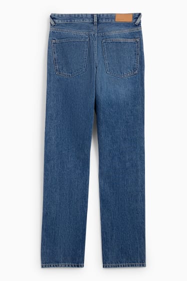 Dona - Straight jeans - mid waist - texà blau