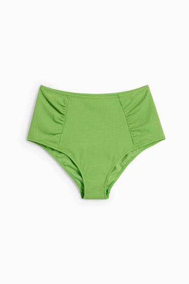 Donna - Slip bikini - vita alta - LYCRA® XTRA LIFE™ - verde chiaro