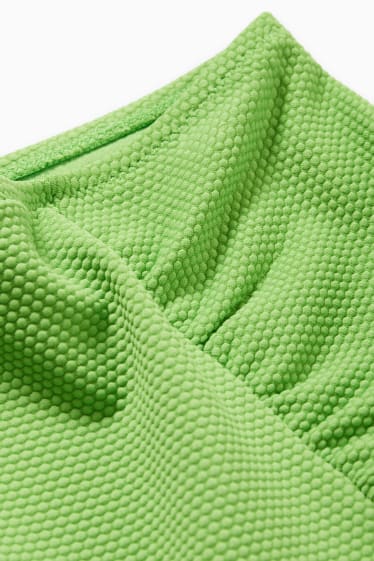 Dámské - Spodní díl bikin - high waist - LYCRA® XTRA LIFE™ - světle zelená