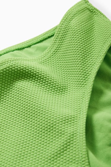Dámské - Spodní díl bikin - mid waist - LYCRA® XTRA LIFE™ - světle zelená