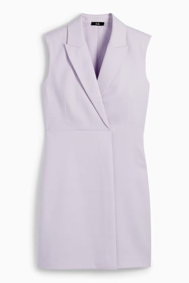 Mujer - Vestido americana - violeta claro