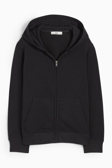 Children - Zip-through hoodie - black