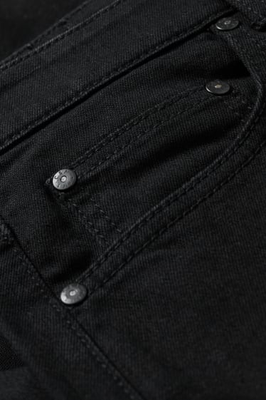 Bărbați - Straight jeans - LYCRA® - negru