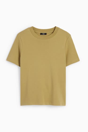 Donna - T-shirt - giallo senape