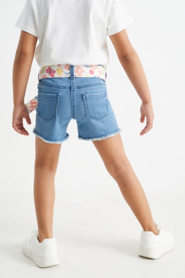 Bambini - Shorts di jeans - blu