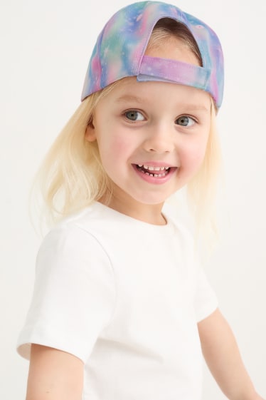 Copii - Stea - șapcă de baseball - cu model - roz