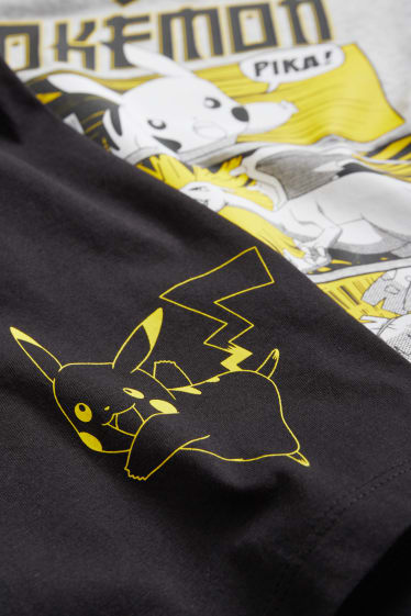 Children - Pokémon - short pyjamas - 2 piece - black