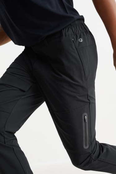 Hommes - Pantalon de sport - 4 Way Stretch - noir