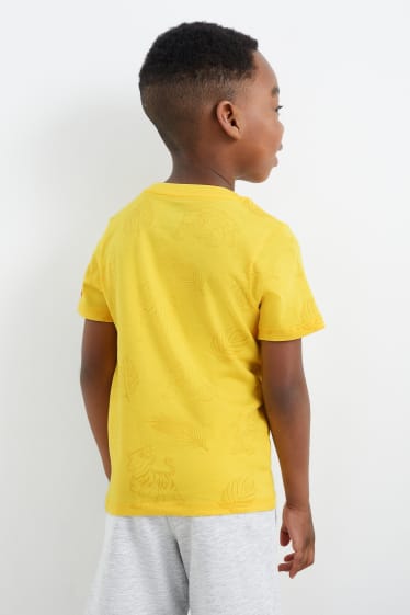 Kinder - PAW Patrol - Kurzarmshirt - gemustert - gelb
