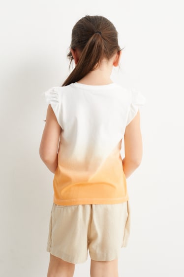 Copii - Multipack 2 buc. - Purcelușa Peppa - tricou cu mânecă scurtă - alb-crem
