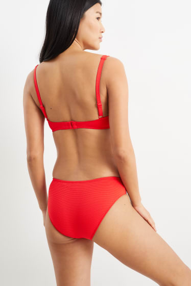 Damen - Bikini-Top - wattiert - LYCRA® XTRA LIFE™ - rot