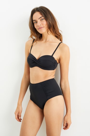 Mujer - Braguita de bikini - high waist - LYCRA® XTRA LIFE™ - negro