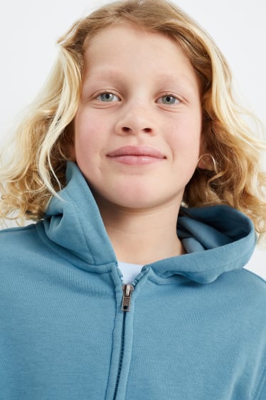 Children - Zip-through hoodie - blue