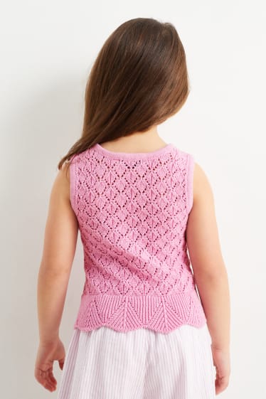 Copii - Top tricotat - roz