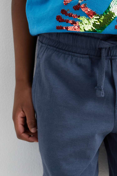 Nen/a - Granotes - conjunt - samarreta de màniga curta i pantalons curts - 2 peces - blau
