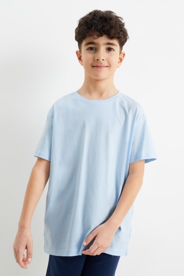Niños - Camiseta de manga corta - azul claro