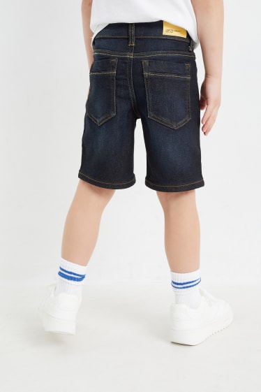 Children - Denim Bermuda shorts - dark blue