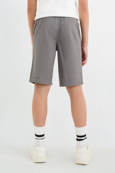 Bambini - Shorts - grigio scuro