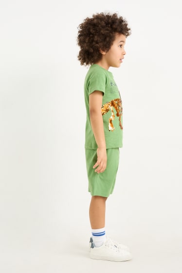 Children - Sweat Bermuda shorts - green