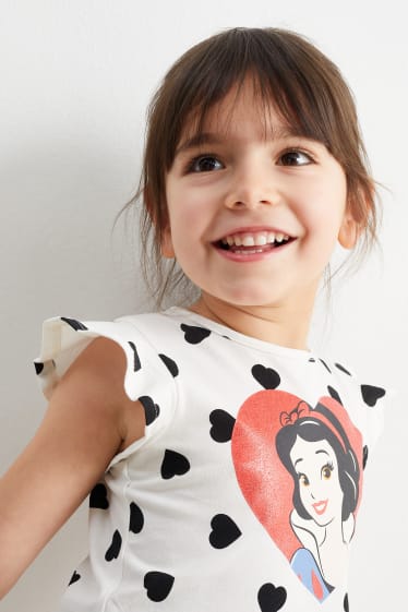 Children - Snow White - dress - patterned - cremewhite
