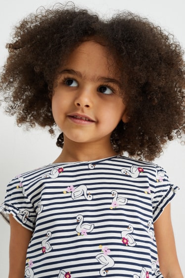 Bambini - Confezione da 8 - maglia a maniche corte - blu