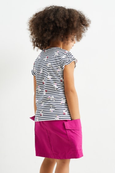 Children - Multipack of 8 - short sleeve T-shirt - blue